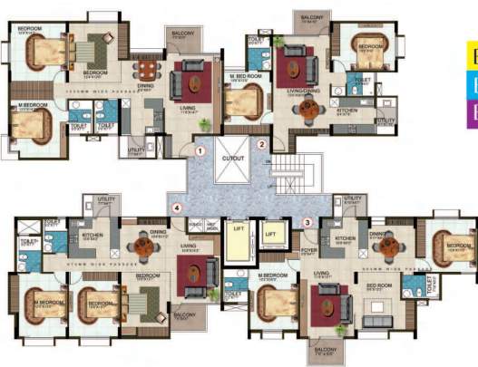  rainbow heights Orange  2 Cluster Plan