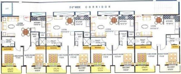 Images for Cluster Plan of Arneesh Nest