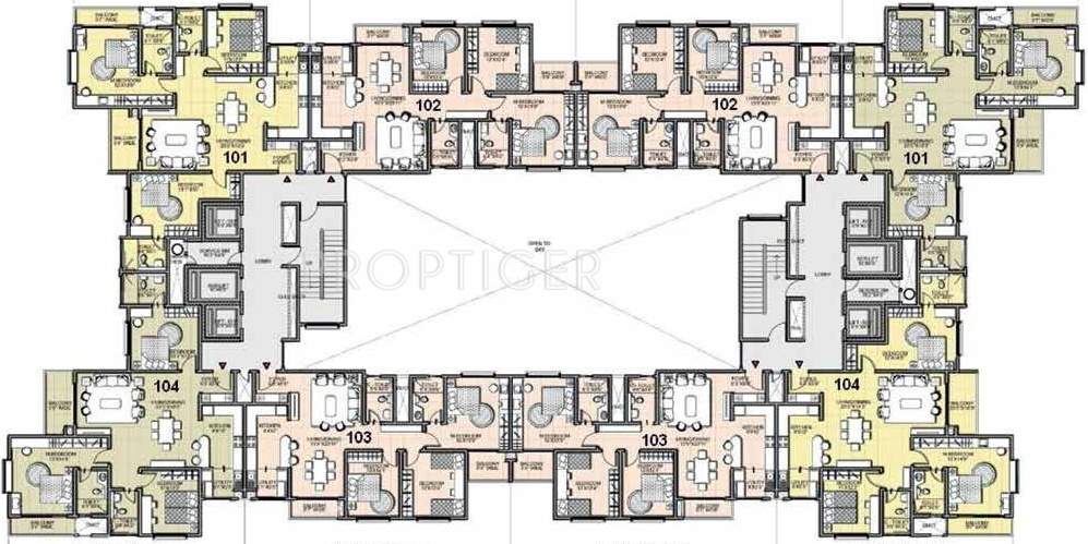 Images for Cluster Plan of Salarpuria Sattva Salarpuria Sattva Greenage