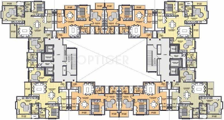 Images for Cluster Plan of Salarpuria Sattva Salarpuria Sattva Greenage