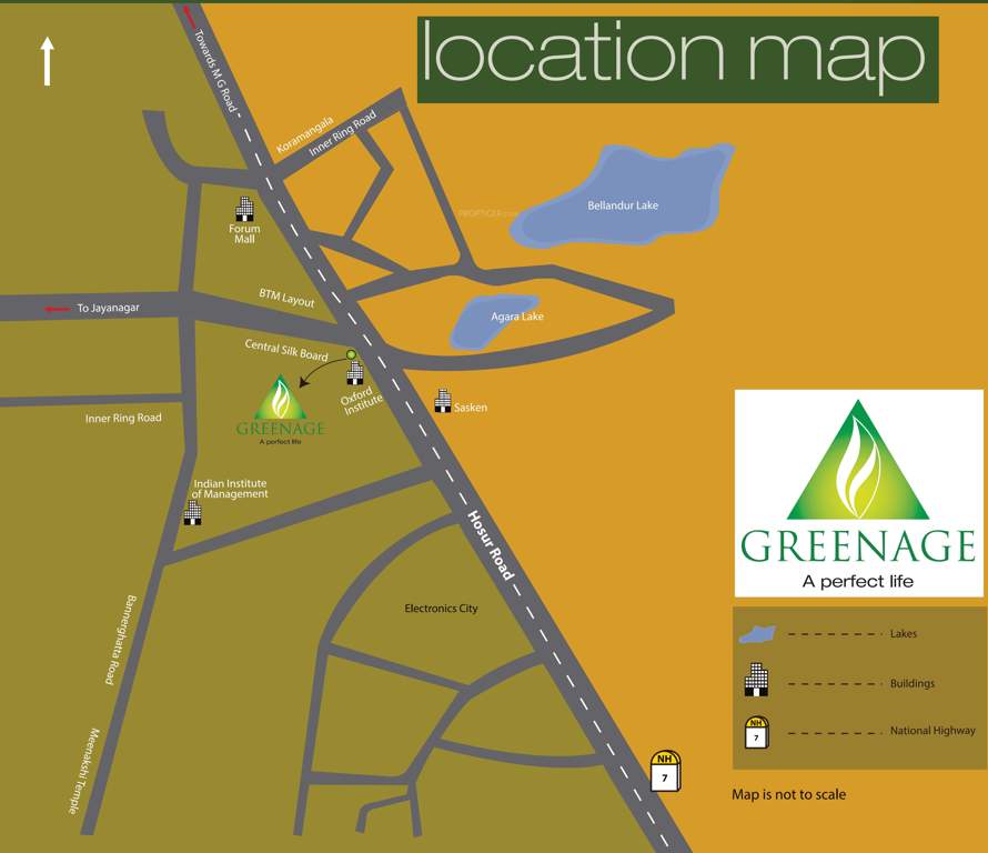  sattva greenage Images for Location Plan of Salarpuria Sattva Salarpuria Sattva Greenage