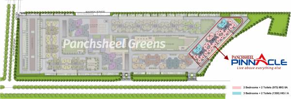 Master Plan masterPlan of Panchsheel Greens