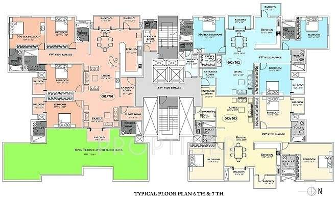 Images for Cluster Plan of Salarpuria Sattva Aristrocracy