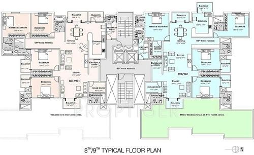 Images for Cluster Plan of Salarpuria Sattva Aristrocracy