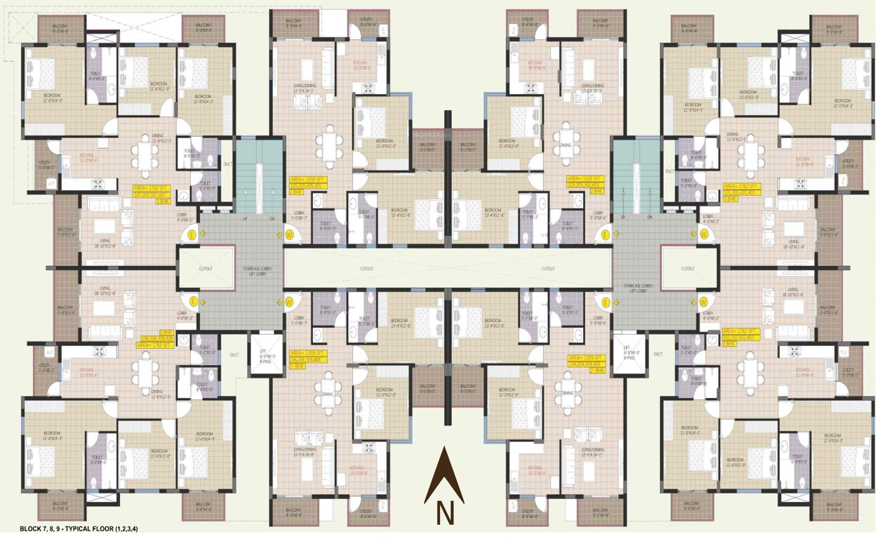 Images for Cluster Plan of Raja Housing Ritz Avenue