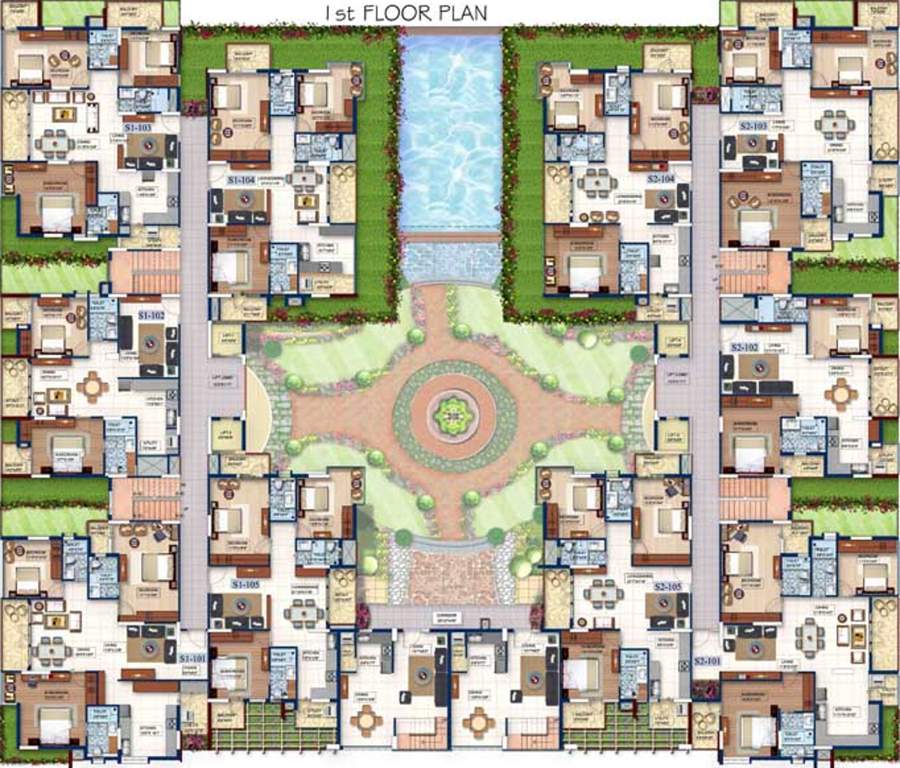 Images for Cluster Plan of VKC Chourasia Signature