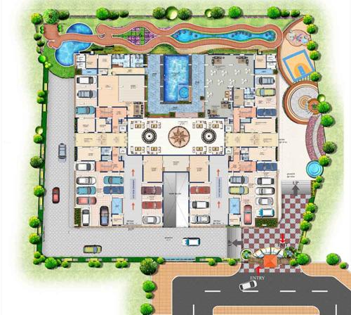 Images for Cluster Plan of VKC Chourasia Signature