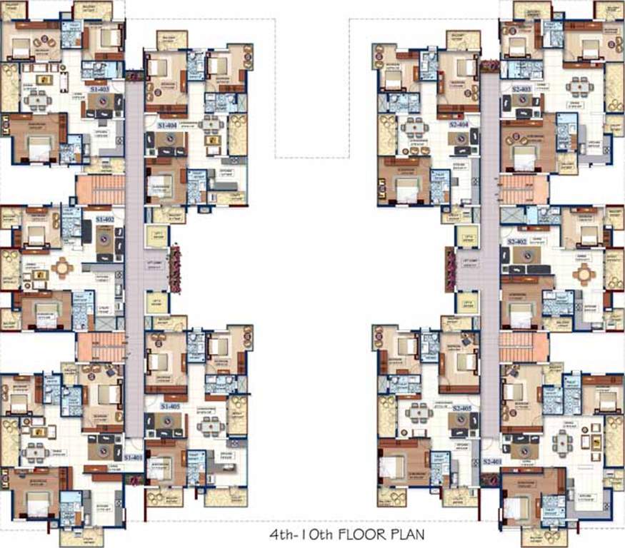 Images for Cluster Plan of VKC Chourasia Signature