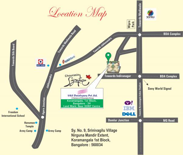 Images for Location Plan of VKC Chourasia Signature