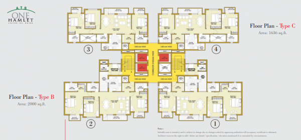 Tower 12 Cluster Plan one-hamlet Tower 12 Cluster Plan
