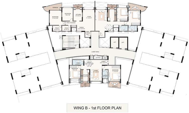  harmony Images for Cluster Plan of Kalpataru Harmony