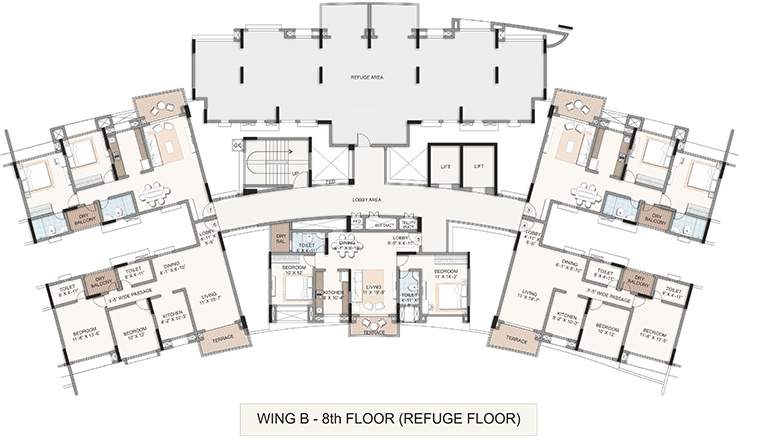  harmony Images for Cluster Plan of Kalpataru Harmony