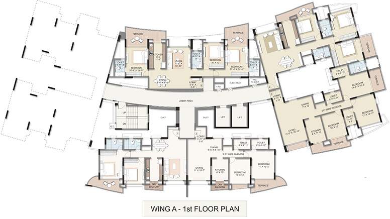  harmony Images for Cluster Plan of Kalpataru Harmony