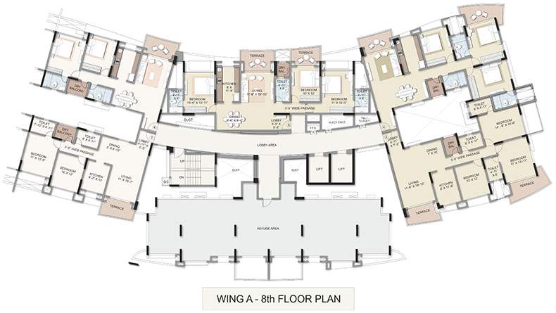  harmony Images for Cluster Plan of Kalpataru Harmony