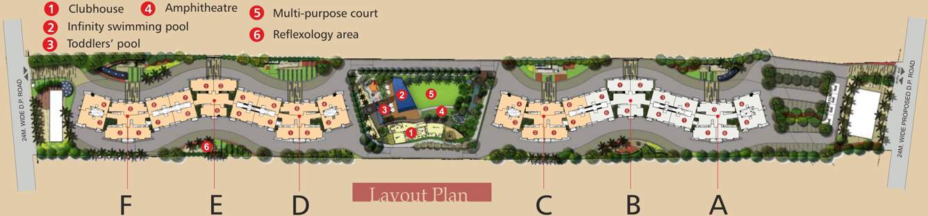  harmony Images for Layout Plan of Kalpataru Harmony