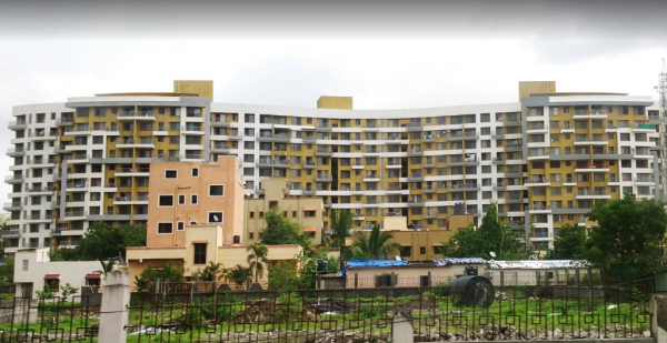 Elevation main of Kalpataru Harmony