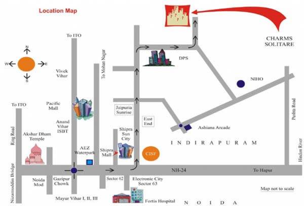 Images for Location Plan of Charms India Solitaire Images for Location Plan of Charms India Solitaire