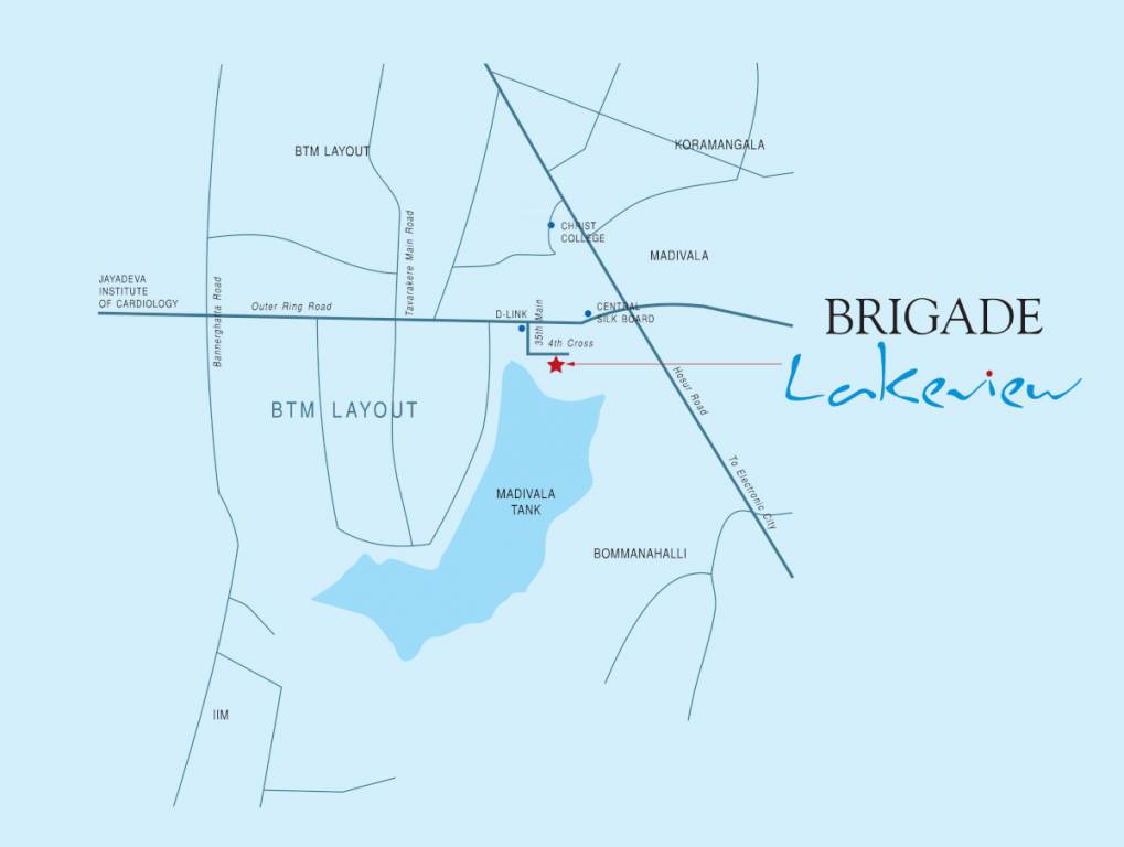 lakeview Location Plan