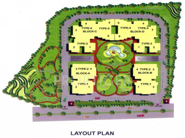 Layout Plan jkg-construction amba-g-residency Layout Plan
