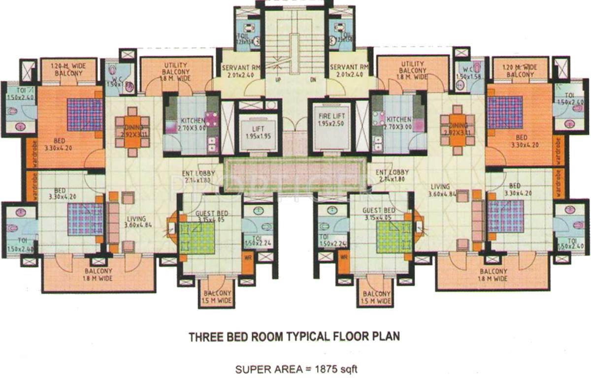  gardens Images for Cluster Plan of JMD Gardens