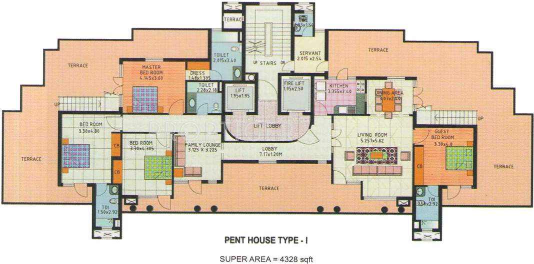  gardens Images for Cluster Plan of JMD Gardens