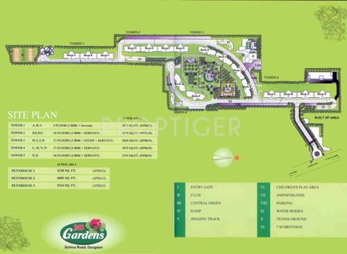  gardens Images for Layout Plan of JMD Gardens