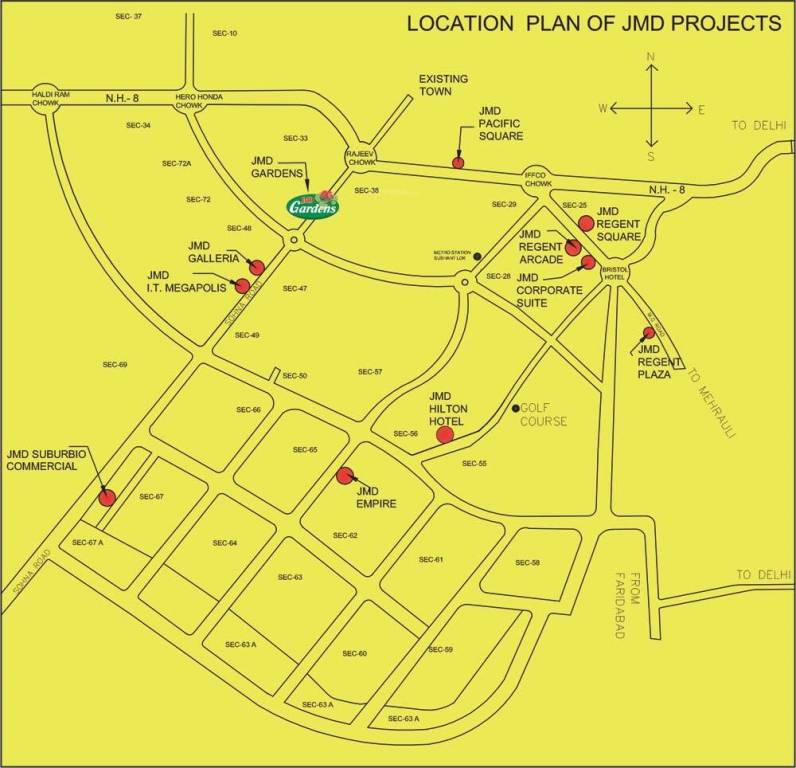  gardens Location Plan