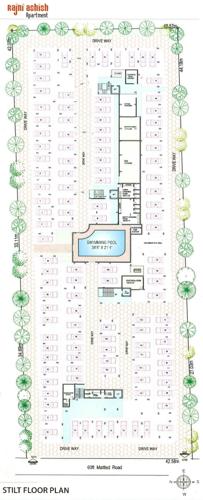  rajni-ashish-apartament BLOCK A & BLOCK B Cluster Plan for Ground Floor