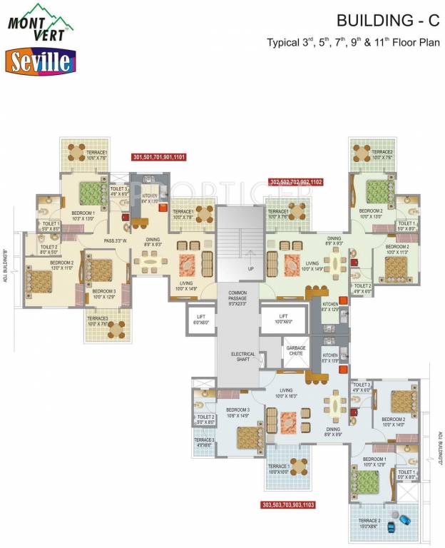 Images for Cluster Plan of Mont Vert Homes Seville