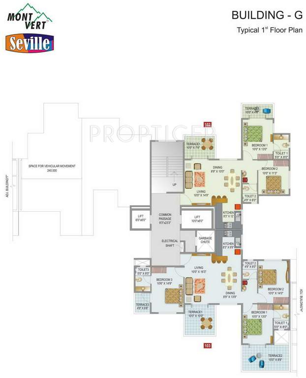 Images for Cluster Plan of Mont Vert Homes Seville