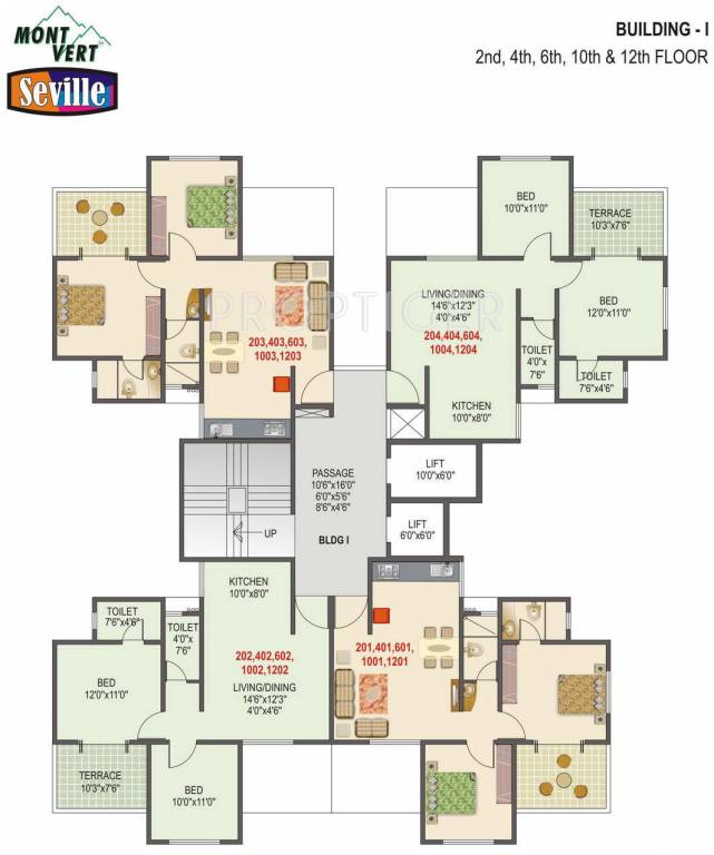 Images for Cluster Plan of Mont Vert Homes Seville
