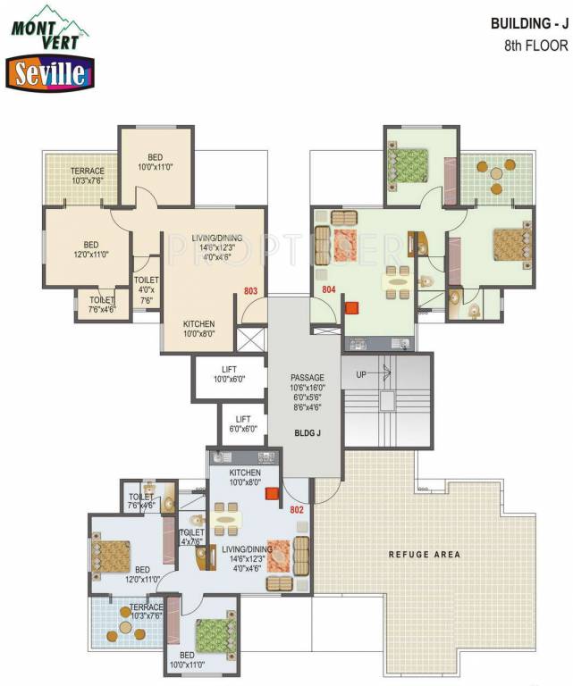 Images for Cluster Plan of Mont Vert Homes Seville