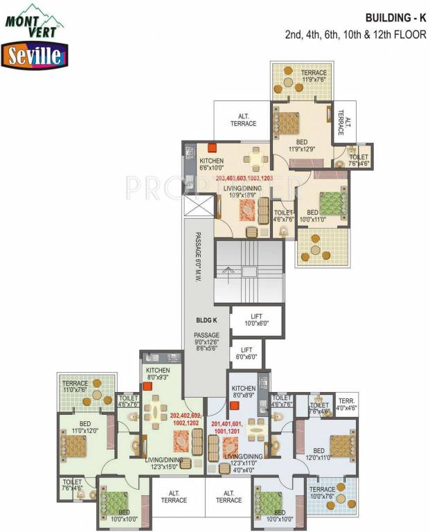 Images for Cluster Plan of Mont Vert Homes Seville