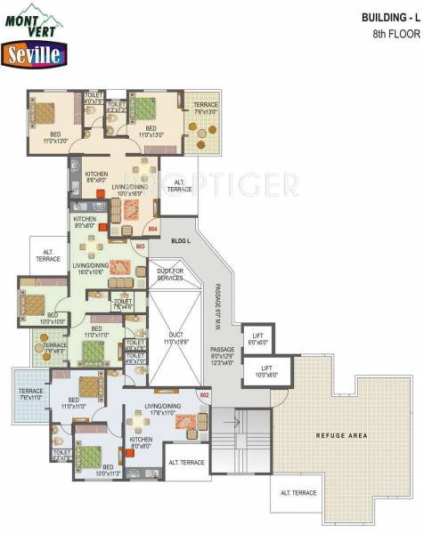 Images for Cluster Plan of Mont Vert Homes Seville