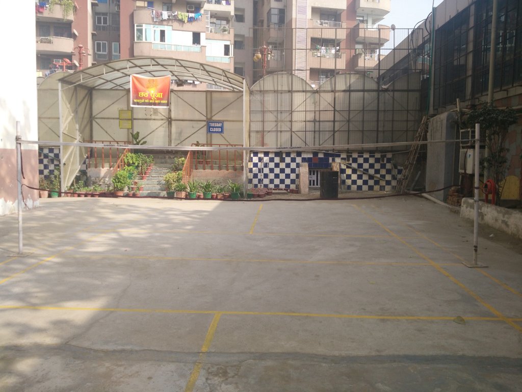  green Badminton Court