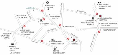  sameeksha Images for Location Plan of Shriram Sameeksha