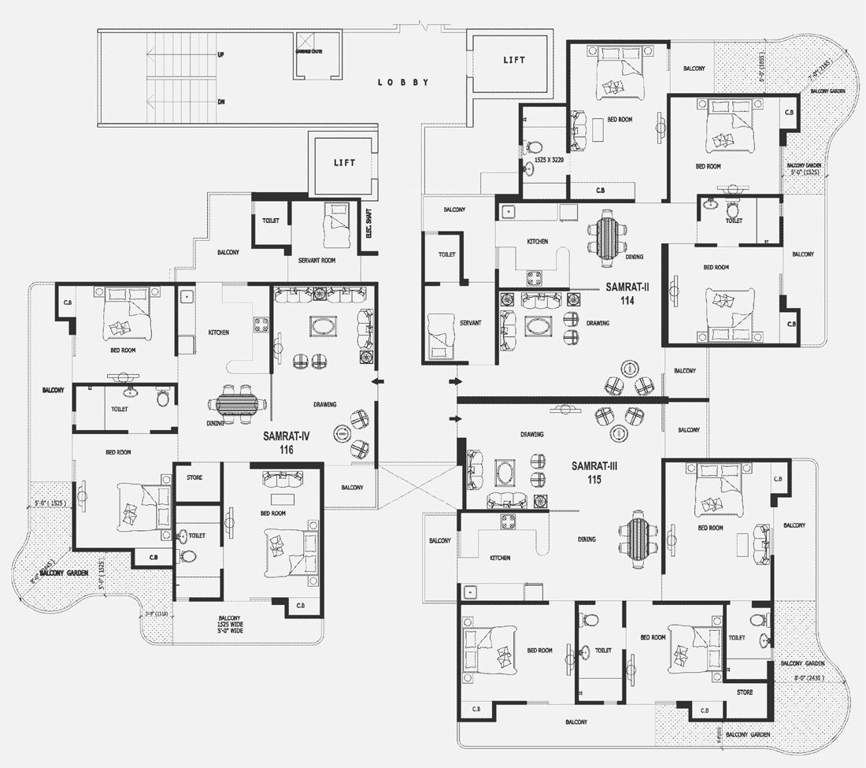  valerio Images for Cluster Plan of Gaursons Valerio