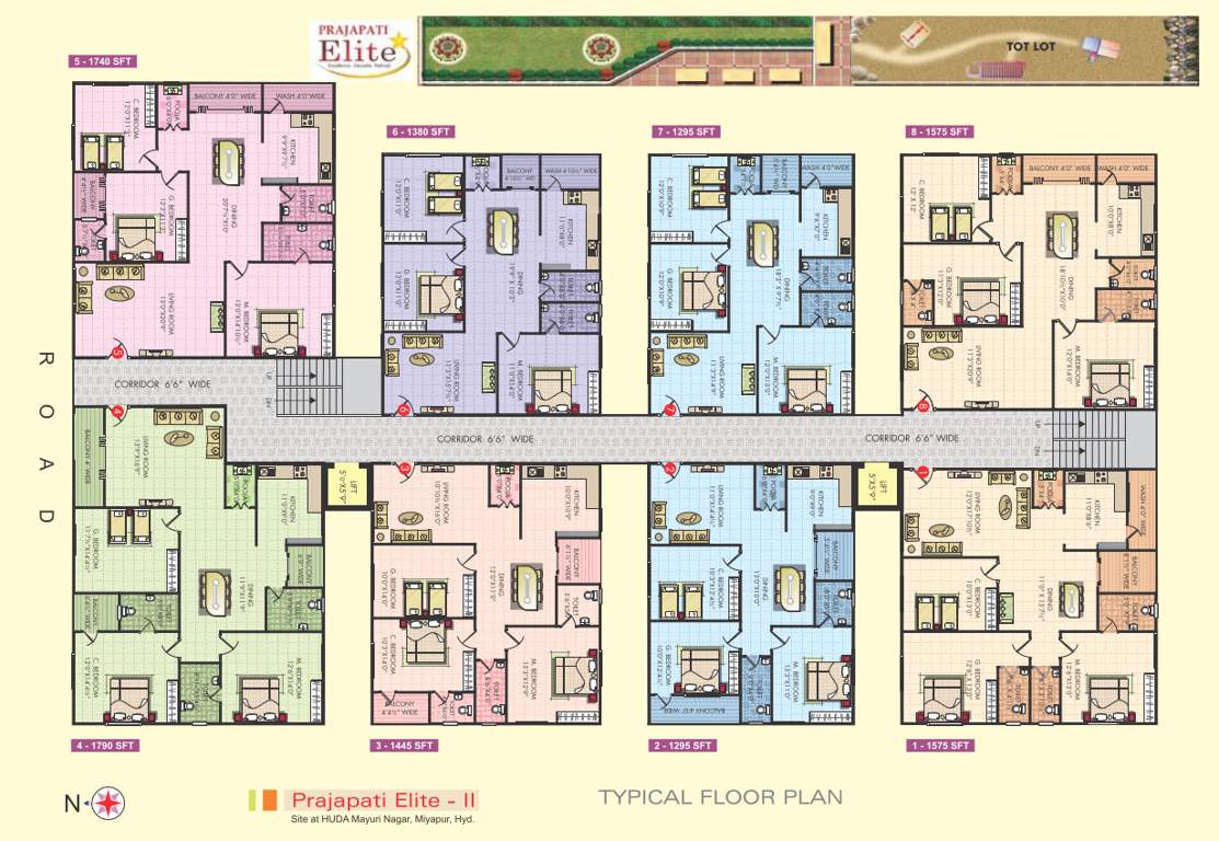  elite Images for Cluster Plan of Prajapati Elite