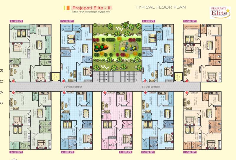  elite Images for Cluster Plan of Prajapati Elite