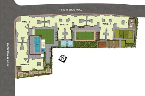  majestic-towers Images for Layout Plan of HDIL Majestic Towers
