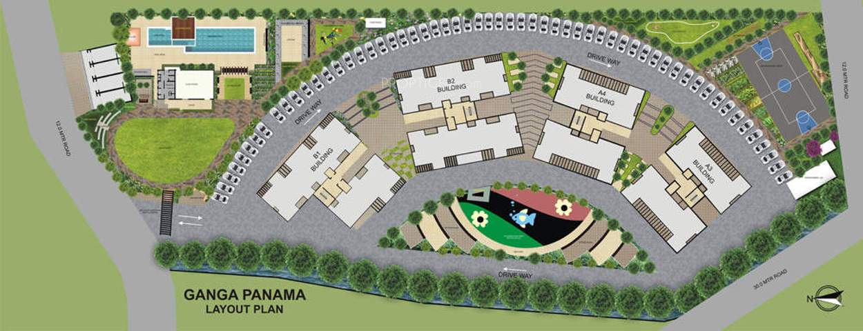  panama Images for Layout Plan of Goel Ganga Panama