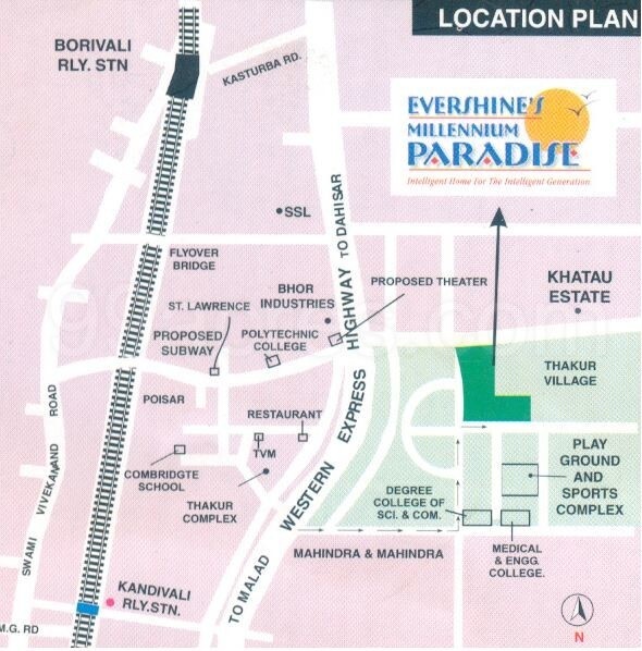  millennium-paradise Location Plan