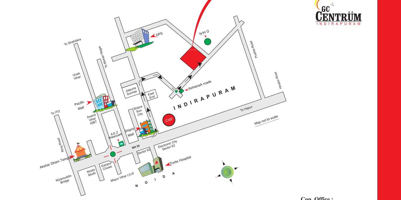 gc centrum Images for Location Plan of Gulshan GC Centrum
