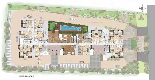 Images for Cluster Plan of Mahaveer Maple maple Images for Cluster Plan of Mahaveer Maple