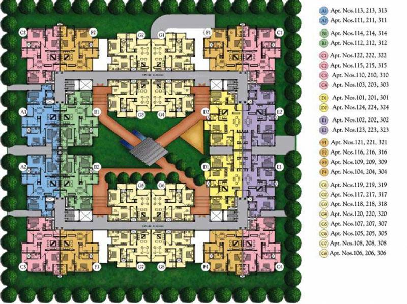  the-banyan Images for Site Plan of JSR The Banyan
