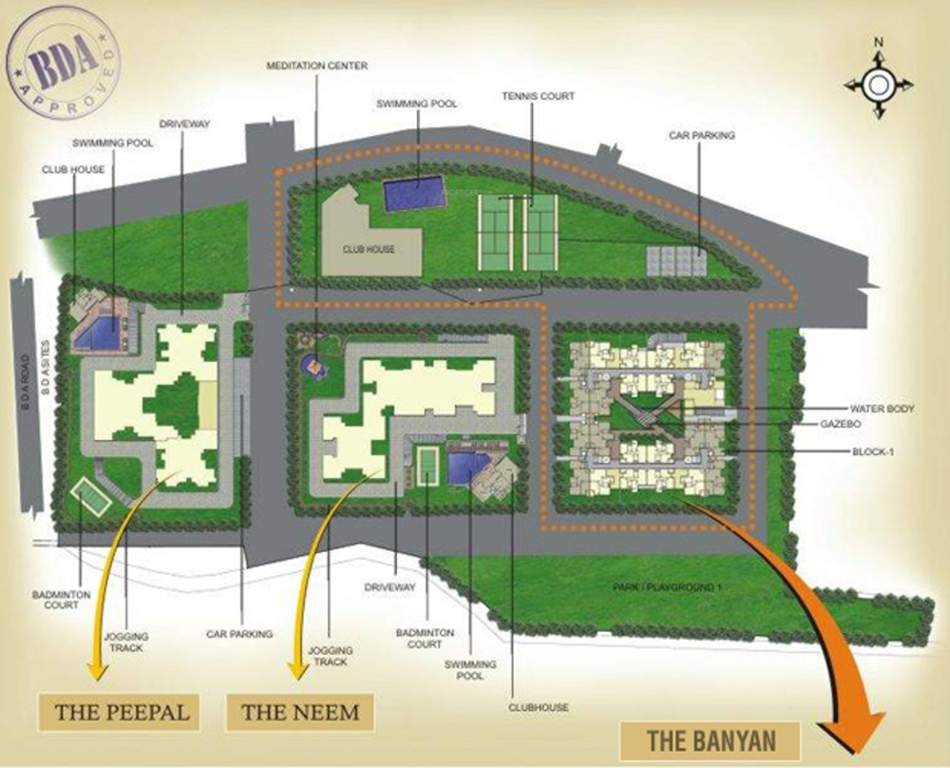 the banyan Images for Master Plan of JSR The Banyan