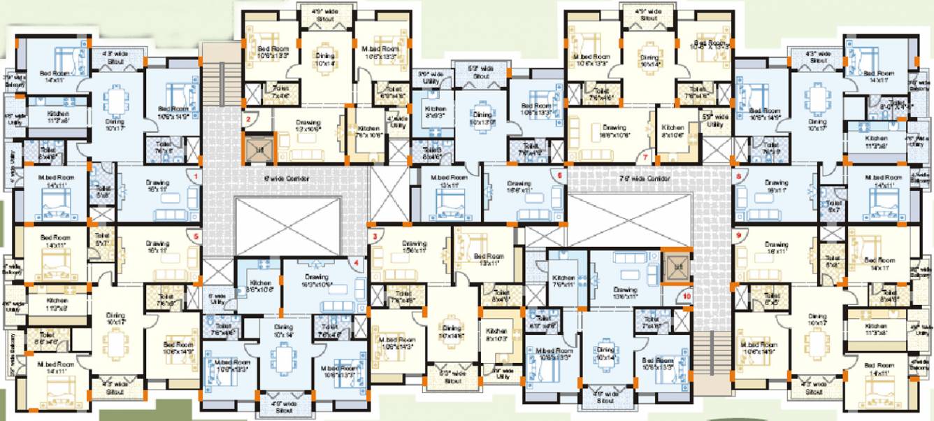 Images for Cluster Plan of SRI Ocean Blue