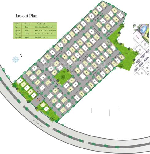  the-bamboos Images for Layout Plan of Meenakshi The Bamboos