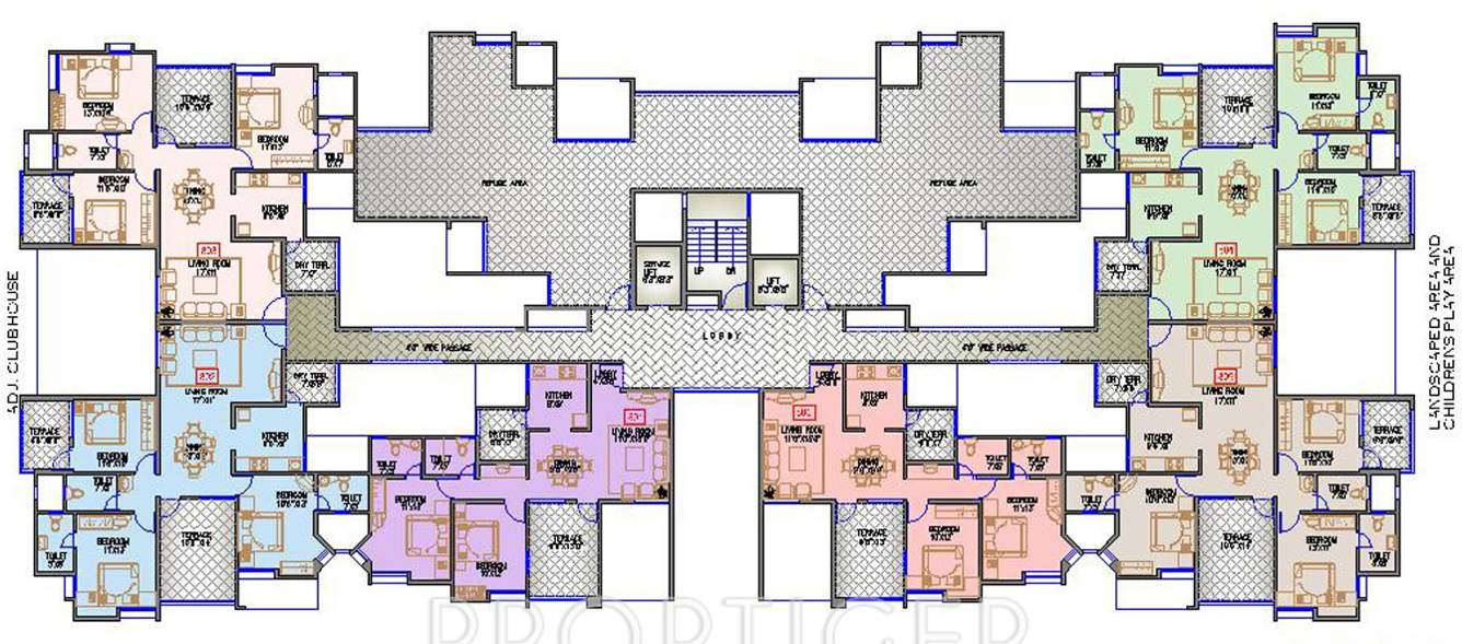seagull Images for Cluster Plan of Runwal Housing Seagull