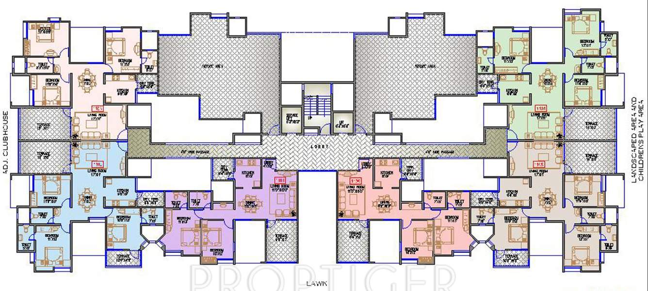 seagull Images for Cluster Plan of Runwal Housing Seagull